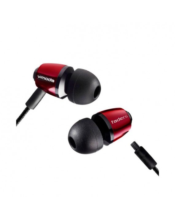 EA-VFD-RD Protectores para oído V-Moda c/accesorios acabado  rojo carmín por ROLAND
