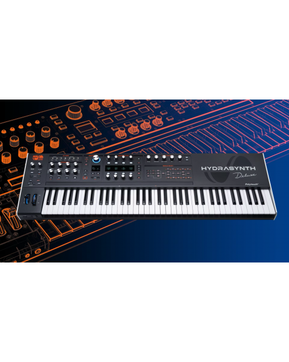 ASM HYDRASYNTH DELUXE HSLX - SINTETIZADOR WAVETABLE 