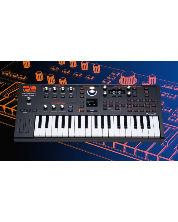 ASM HYDRASYNTH Explorer HSMK - SINTETIZADOR WAVETABLE - Portátil