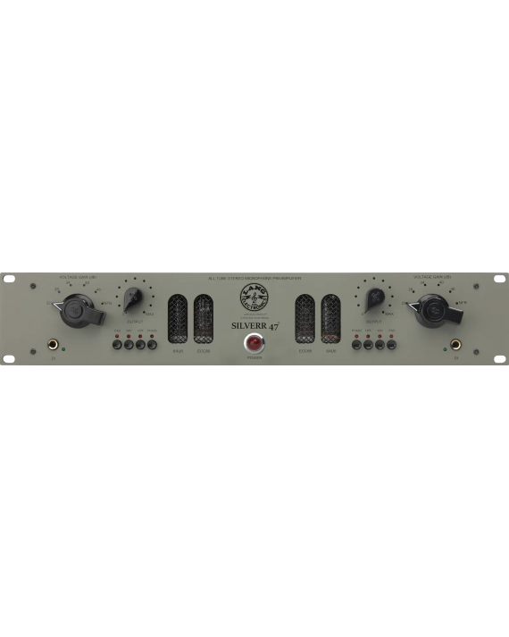 HERITAGE AUDIO LANG SILVERR47 Preamplificador de micrófono dual a bulbos