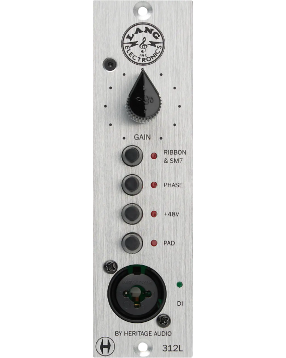 HERITAGE AUDIO LANG 312L Preamplificador Serie 500 con elevador integrado