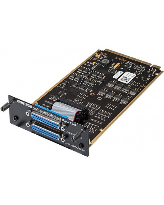 AUVITRAN - AxC-DS32io -  Tarjeta AES3 con 16 entradas con SRC y 16 salidas en 2x DB-25