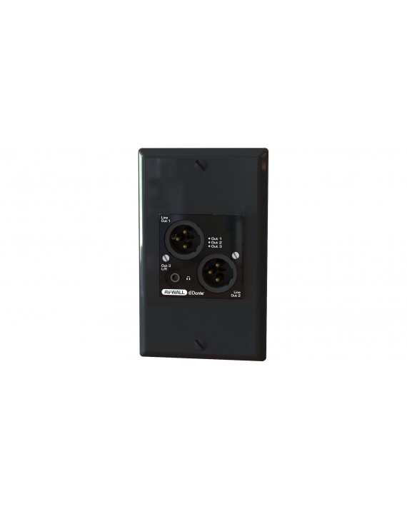 AUVITRAN - AV-WALL-WP-EB -  Versión E con placa frontal negra opcional