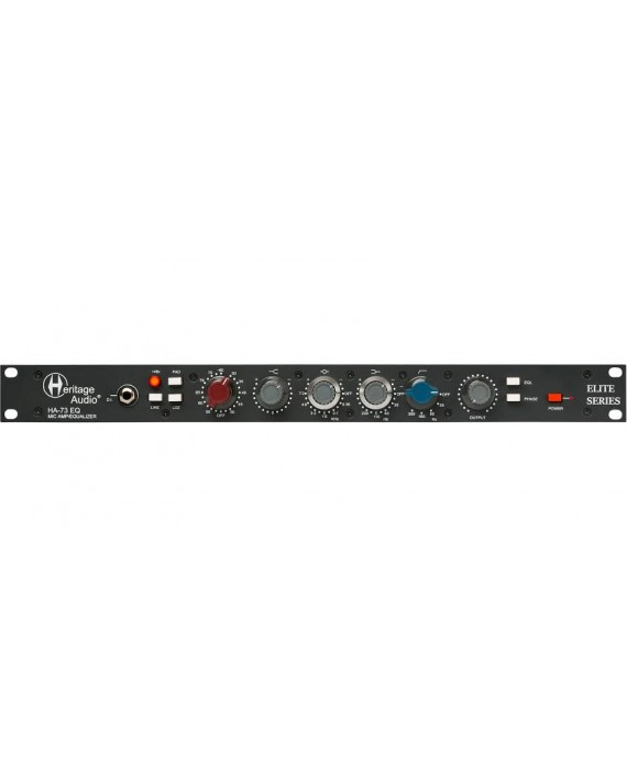 HERITAGE AUDIO '73 EQ 1RU Preamplificador de micrófono/DI con ecualizador