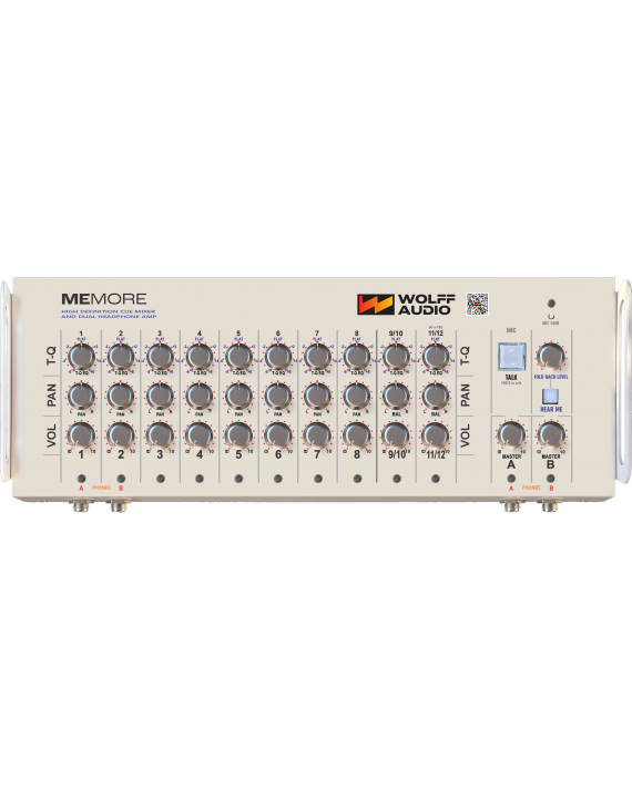 WOLFF Audio - Memore - Mezclador de monitorización personal para estudios profesionales y domésticos