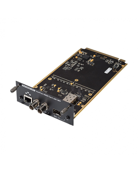 AUVITRAN - AxP-FX - Módulo transceptor óptico SFP con conectores LC para fibras multimodo dobles solo para AxC-MADI/SFP