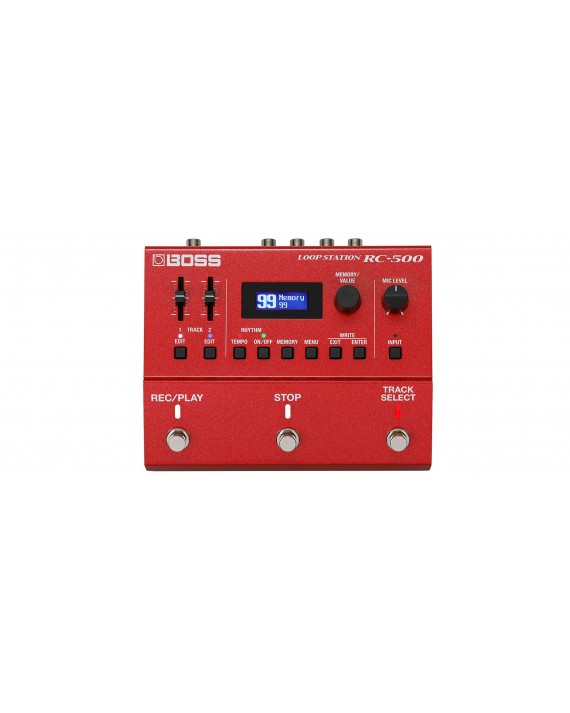 RC-500 Loop Station de 2 tracks estéreo para Micrófono/Instrumento con percusiones y MIDI por BOSS