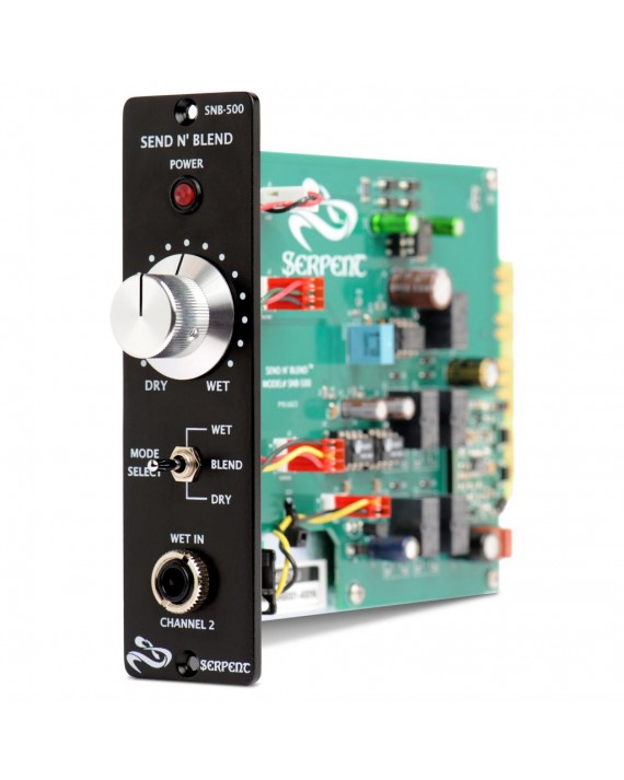 Serpent SendN’ Blend (SNB-500) es un módulo de control de mezcla disponible para la serie 500