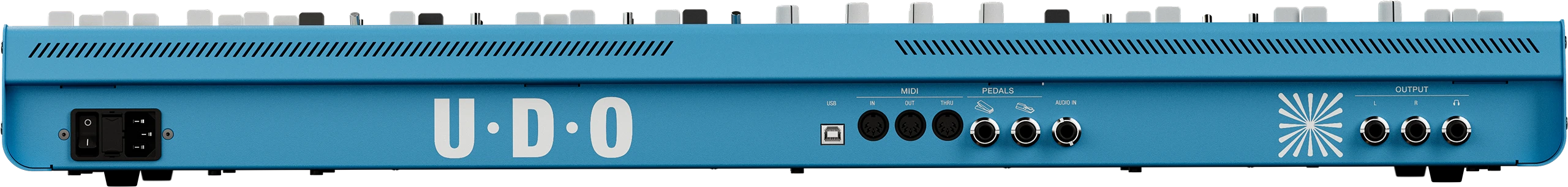 UDO AUDIO SUPER 6 Blue SINTETIZADOR ANALÓGICO POLIFÓNICO - AZUL Tienda ...