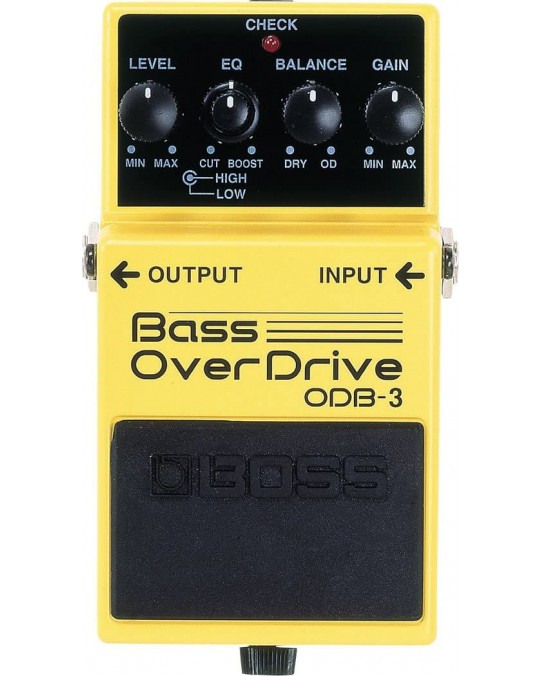 ODB-3 Pedal Compacto p/bajo Bass OverDrive por BOSS