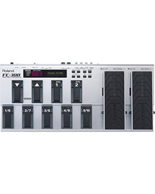 FC-300 Controlador MIDI - Pedalera nueve interruptores de pie y dos pedales de expresion por ROLAND
