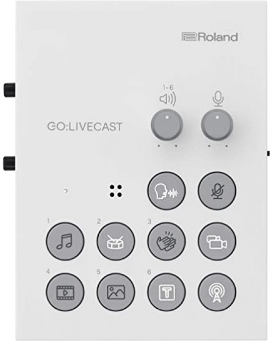 GOLIVECAST Estudio de Livestream para Smpartphones y Tablets por ROLAND