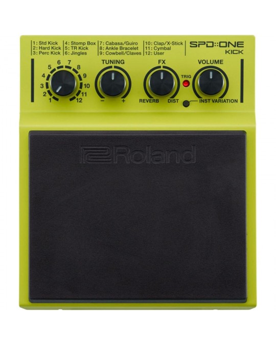 SPD-1K Pad de Percusion Sonidos de Bombo (color amarillo) por ROLAND