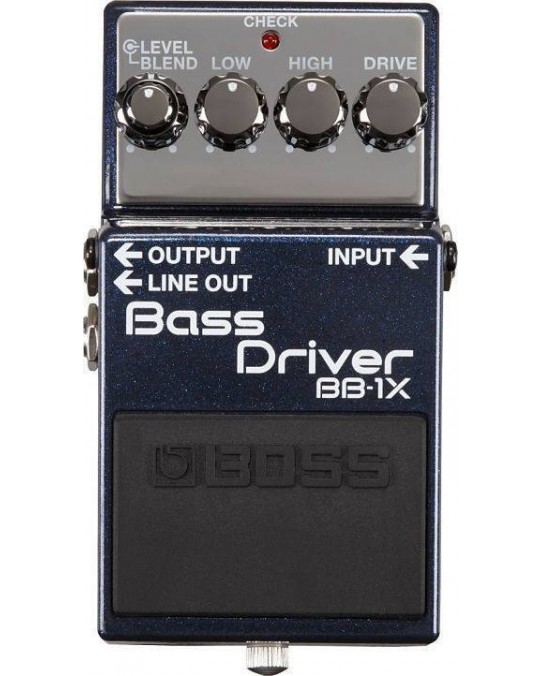 BB-1X Pedal compacto  p/ bajo Bass Driver stompbox premium por BOSS