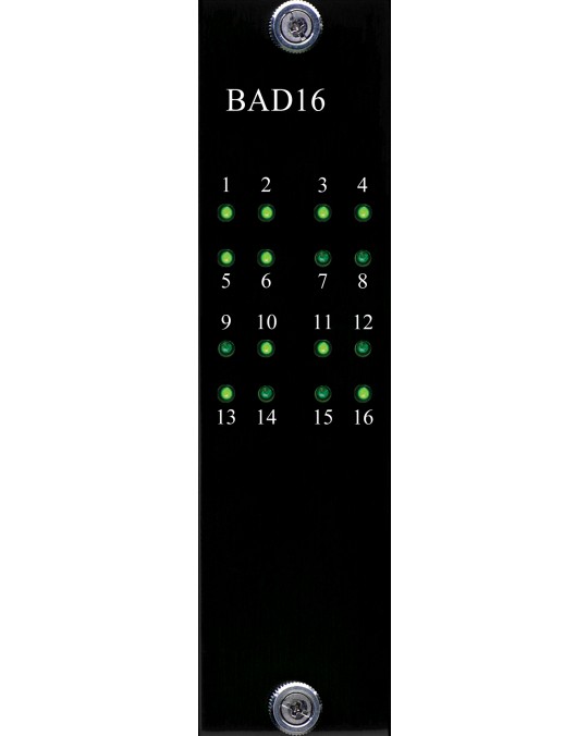 Burl Black BAD16 - 16 Canales ADC Tarjeta para B80 Mothership 3