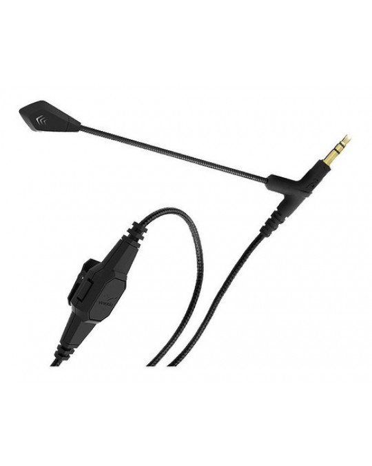 C-BP-BLACK Micrófono ACCESORIO (BoomPro Microphone) para audifonos V-Moda para videojuegos para:  series (M-100, LP, LP2, XS, M-80, V-80) por ROLAND