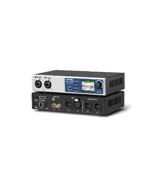 RME Digiface AES 24 Bit / 192 kHz USB interface with 2x analog I/O, Phones, AES/EBU, S/PDIF and ADAT with SRC, 9 1/2", 1RU					