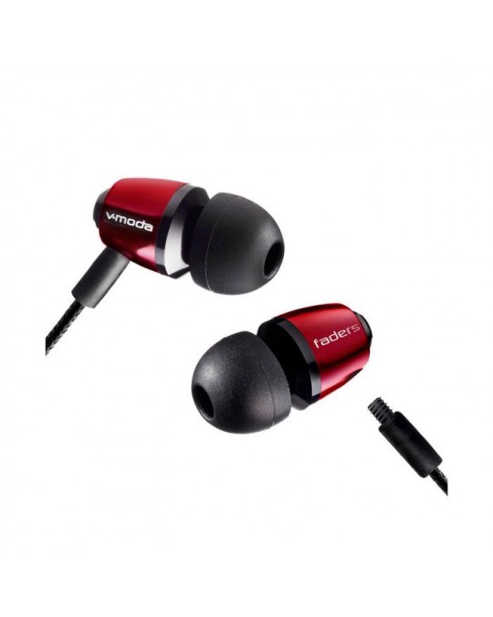 EA-VFD-RD Protectores para oído V-Moda c/accesorios acabado  rojo carmín por ROLAND