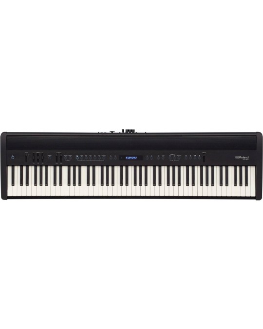 FP-60-BK Piano Digital 88 teclas  (teclado estándar PHA-4: con escape y sensación de marfil) c/Bluetooth 26w color negro por ROLAND