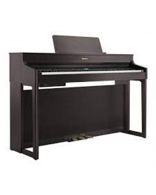HP702-CH Piano electrónico con gabinete 2x4" 14 Watts C/U, Bluetooth (audio y MIDI), 324 tonos, color CHARCOAL. (BASE APARTE) por ROLAND
