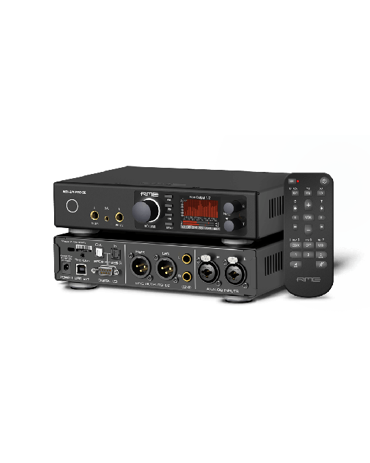 RME ADI-2/4 Pro SE  Convertidor de Alto Rendimiento Grado Mastering 2-AD/4-DA 768 kHz