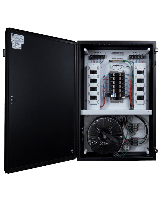 Equitech 5WQ transformadores que proporcionan 120 V de potencia pura y equilibrada.