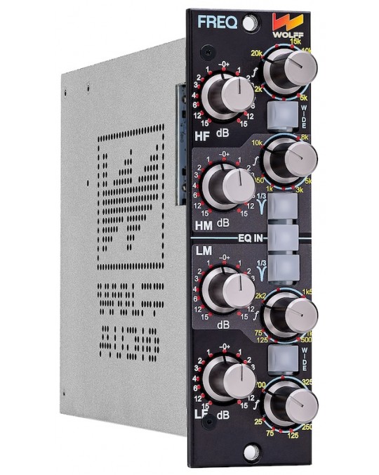 WOLFF Audio - FREQ - Inovador Ecualizador Paramétrico de Serie 500