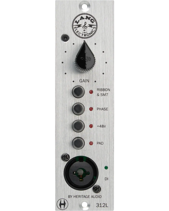 HERITAGE AUDIO LANG 312L Preamplificador Serie 500 con elevador integrado