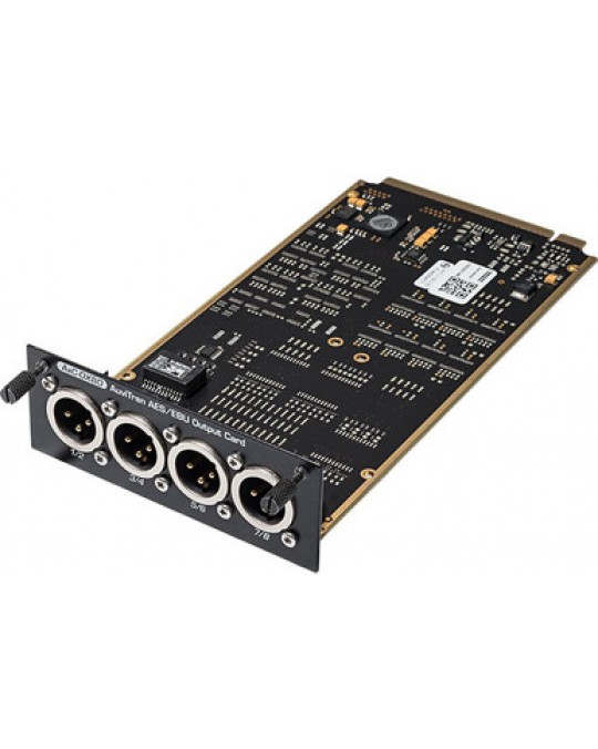 AUVITRAN - AxC-DX8o -  Tarjeta AES3 con 8 salidas en 4x XLR