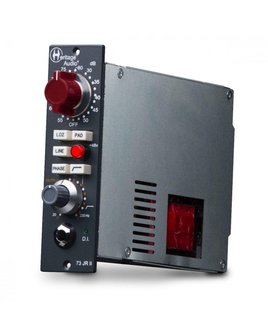 HERITAGE AUDIO 73 JR II Preamplificador de micrófono/DI en formato Serie 500