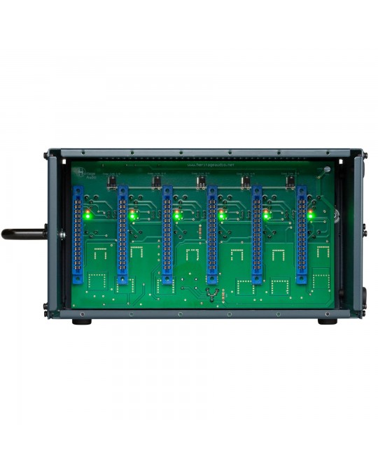 HERITAGE AUDIO OST-6 V2.0 Chasis de 6 ranuras Serie 500 formato sobremesa