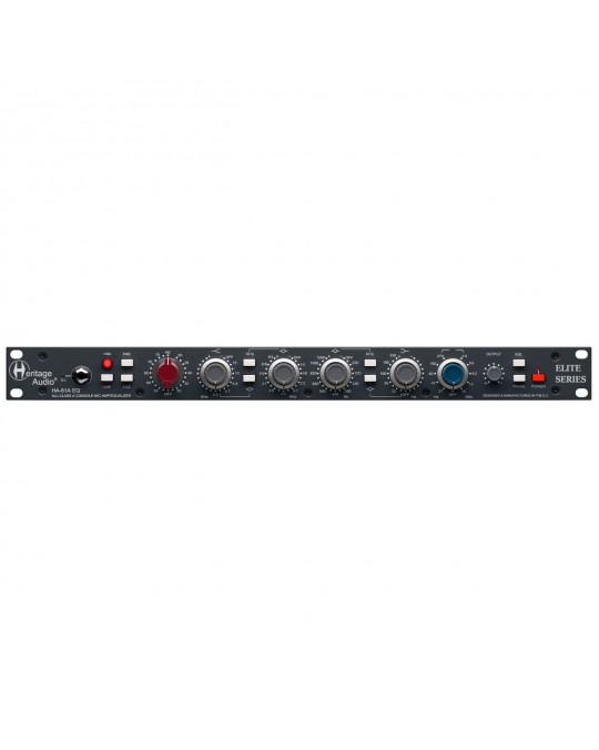 HERITAGE AUDIO '73 / '81 Preamplificador de micrófono '73 con ecualizador '81
