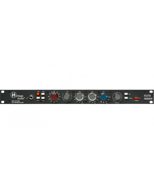 HERITAGE AUDIO '73 EQ 1RU Preamplificador de micrófono/DI con ecualizador