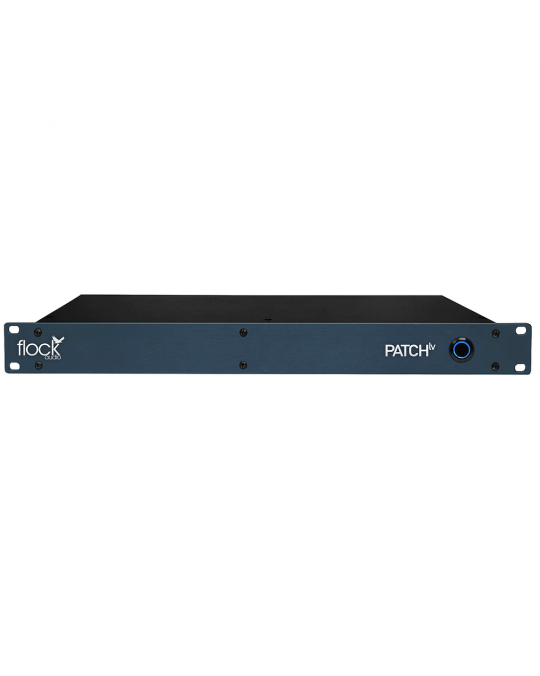 Flock Audio PATCH LV - (64 Canales - Analogico - 24 In x 24 Out and 8 In x 8 Out DANTE)