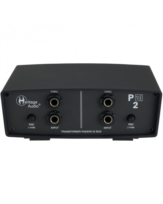HERITAGE AUDIO PASSIVE DUAL DI Caja directa pasiva con transformador de 2 canales
