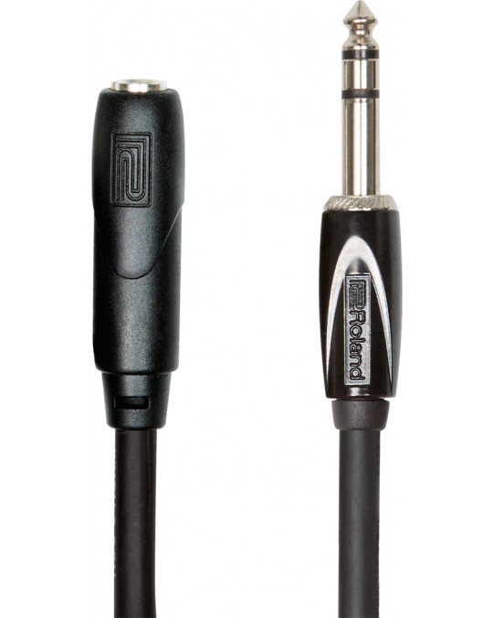 RHC-25-1414 Cable Roland extensión de cable TRS plug  6.3mm - hembra TRS 6.3mm 7.5 mts. por ROLAND
