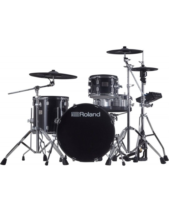 VAD503 Set V-Drums Acoustics con cascos de madera de tamaño completo, módulo TD-27 (stand incluído) y más de 700 sonidos por ROLAND